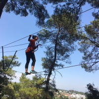 Yaz Kampı Yüksek İp Parkuru Yaz Kampı Yüksek İp Parkuru